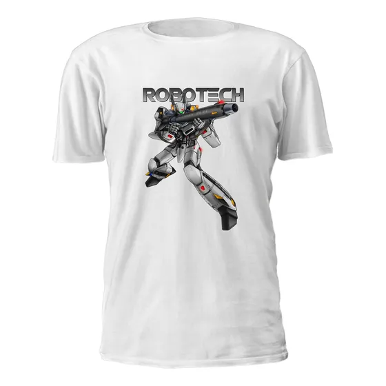 Robotech Macross Vf 1 Valkyrie Remera Friki Tu Eres