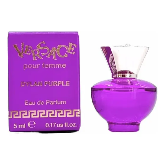 Eau De Parfum Versace Dylan Purple, 5 Ml, Mini Perfume Para