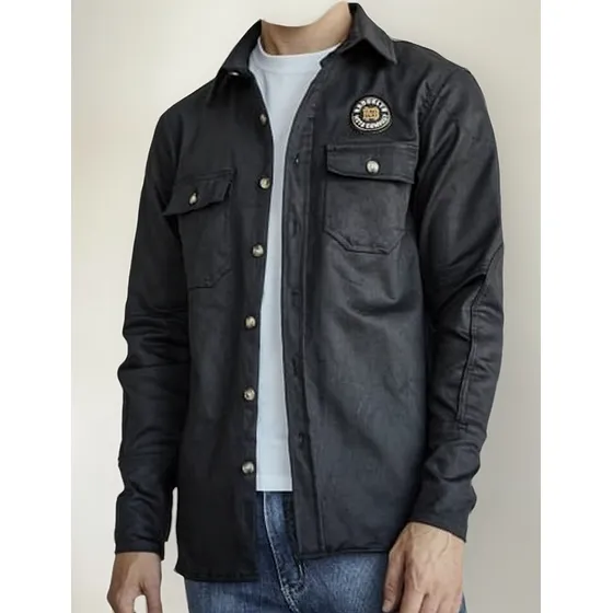 Camisa Moto Brooklyn Shamrock Kevlar -protecciones Teo Motos