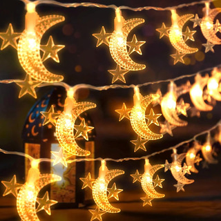 Luces Led Estrellas Decorativas 10m 100led Luces Led Cadena Luces Led Estrellas Decorativas 10m 100led Luces Led Cadena