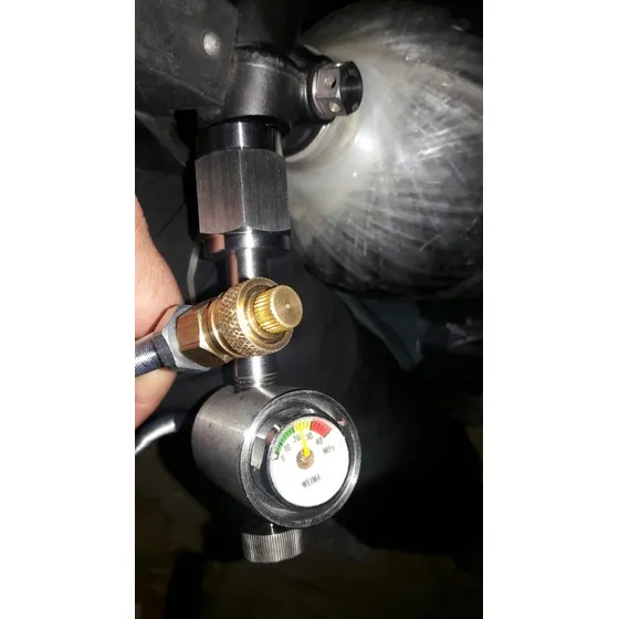 Fill De Carga Pcp Botellas Scuba Scott Msa Americana