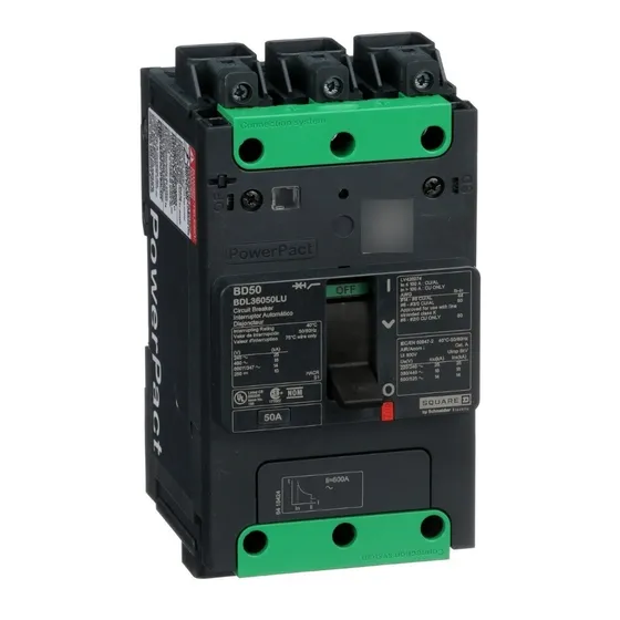Interruptor Termomagnético Bdl 3p 50a Schneider Bdl36050lu