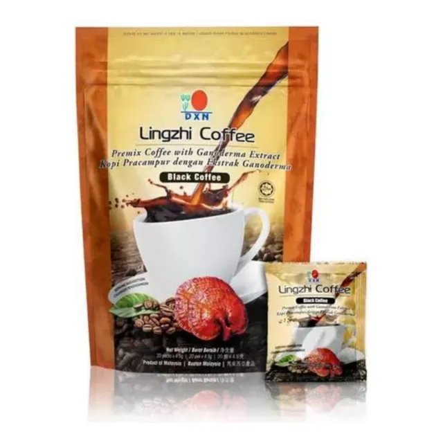 Café Negro 2 En 1 Dxn - Lingzhi Black Coffee C/ Ganoderma