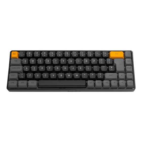 Teclado Mecanico Aigo Gd68 Brown Sugar Wireless Switch Azul