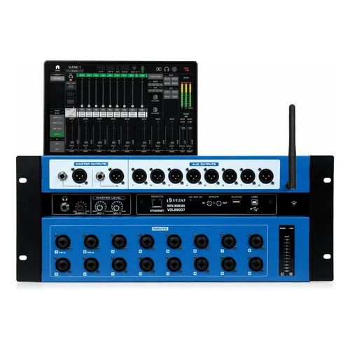 Mesa De Som Digital Soundcraft Ui 12 Wifi 8 Xlr 2 Rca | Frete grátis