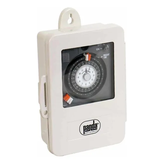 Interruptor De Tiempo Timer 110v/220v Piscinas Albercas