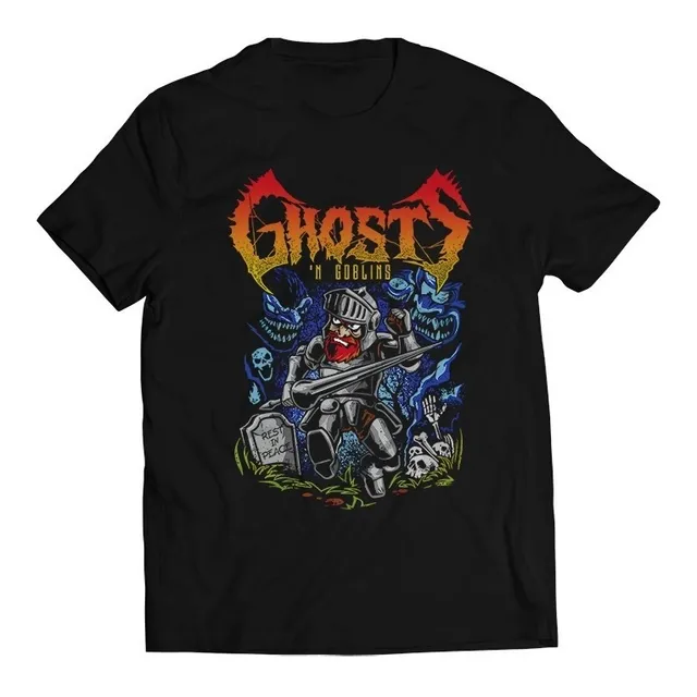 Polera Gamer Ghosts N Goblins - Arthur