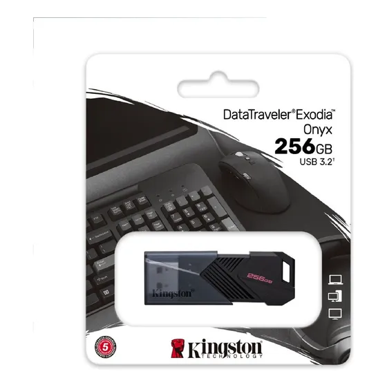 Pendrive De 256gb Kingston Exodia Usb 3.2 Original Memoria