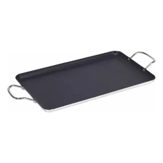 Bandeja Rectangular Antiadherente Bandeja Grill 48x29cm