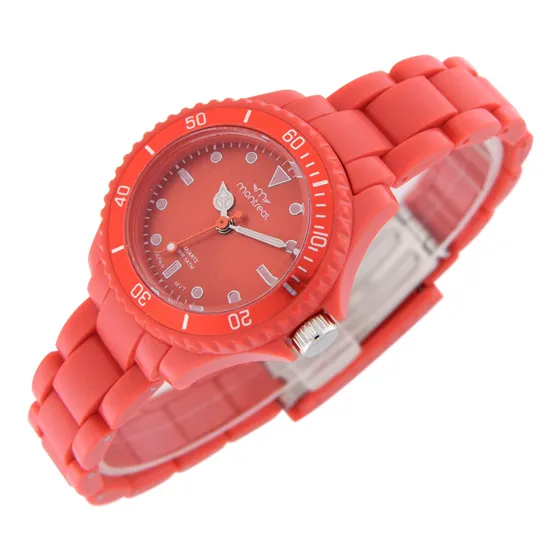 Reloj Montreal Mujer Ml1421 Aro Giratorio Resistente Al Agua