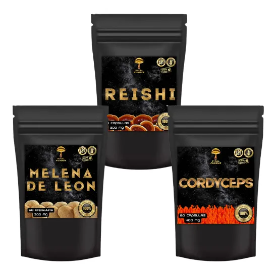 Triplebalance| Melena De Leon | Cordyceps | Reishi | Premium