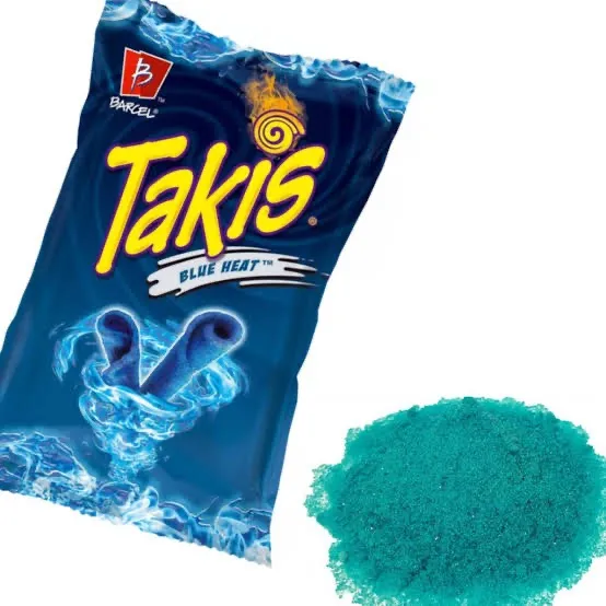 10 Kg De Polvito Sazonados Takis Blue Heat