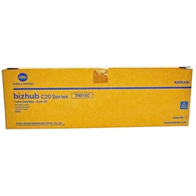 Toner Cyan Konica Tn318c Original Para Bizhub C20 / C20p