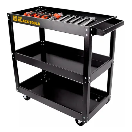 Carrinho Ferramenta Oficina Bcm400 Preto The Black Tools