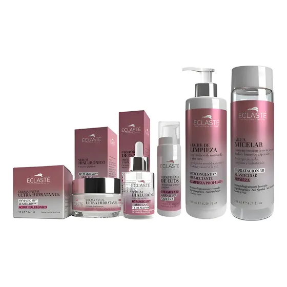Kit De Skincare Completo Eclasté - Rutina Facial 5 Pasos