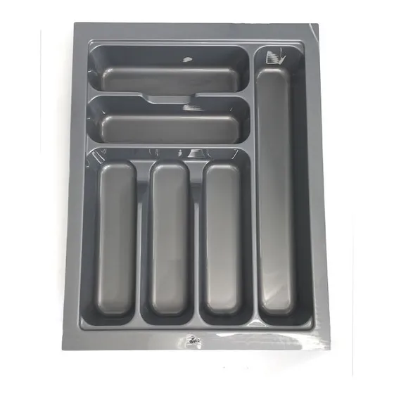 Cubertero Gris Plástico Abs Módulo 45 Cm