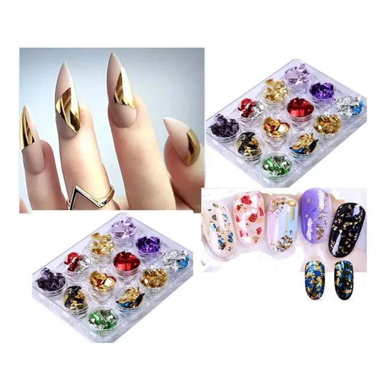 Papel Oro Para Uñas
