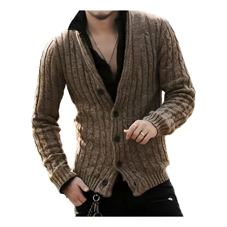 Cardigan / Sweater / Chaleco Hombre Urbano Botones
