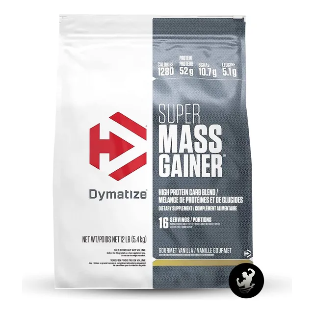 Super Mass Gainer 12 Lb Dymatize, Ganador De Masa C/vitamina