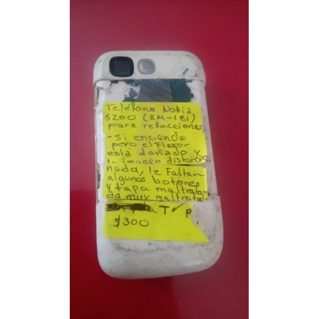 Nokia 5200 Rm-181 Para Refacciones
