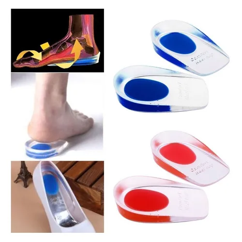 Taloneras Plantillas Para Espolón Calcáneo Fascitis Plantar Color Azul Megacuper