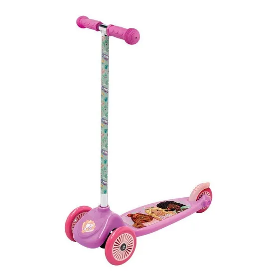 Patinete 3 Rodas Barbie Fun F0054-9 Cor Rosa