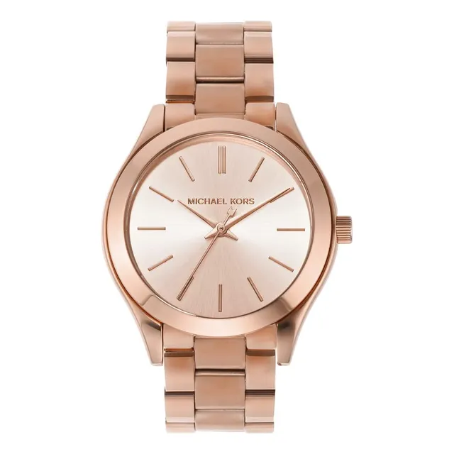 Michael Kors Slim Runway Reloj De Mujer De Acero Qg9kv