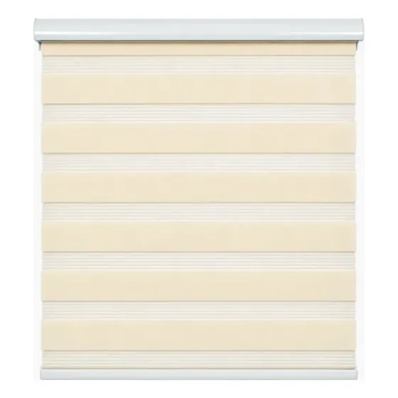 Cortina Roller Duo Zebra Día Y Noche 140 X 200 Cm Beige Guiza