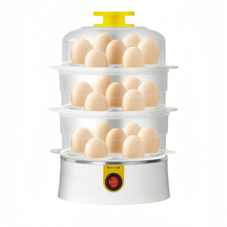 Vaporera Y Cocedora De Huevos Portátil 3 En 1 Vaporera Y Cocedora De Huevos Portátil 3 En 1