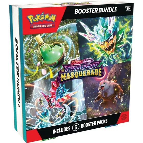 Pokemon Tcg: Twilight Masquerade Booster Bundle (inglés)