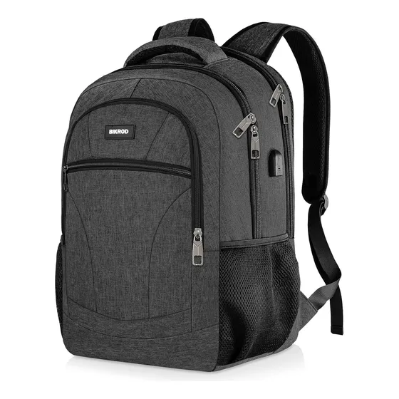 Mochila Resistente Al Agua Para Hombre Y Mujer, Gris