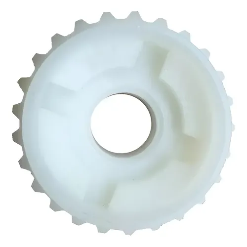 Engrenagem Z18 Em Nylon P/ Motor Portão Ppa Eixo 17mm Cor