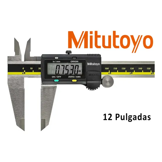 Vernier Calibrador Digital Mitutoyo 12 Pulgad Original Japón