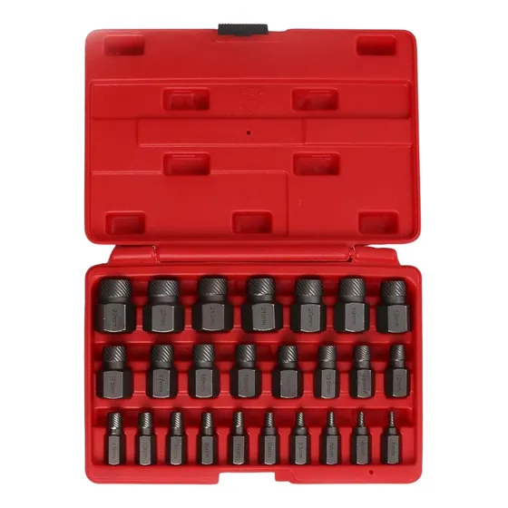 Extractores De Tornillos Y Tubos Rotos 25 Piezas Eurotech