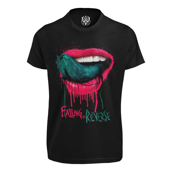 Playera Wear Print Falling In Reverse