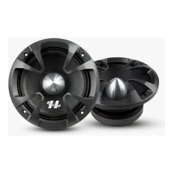 Auto Falante 6 Polegadas Hurricane 700w Rms Mb-6k Mid Bass Cor FOTO