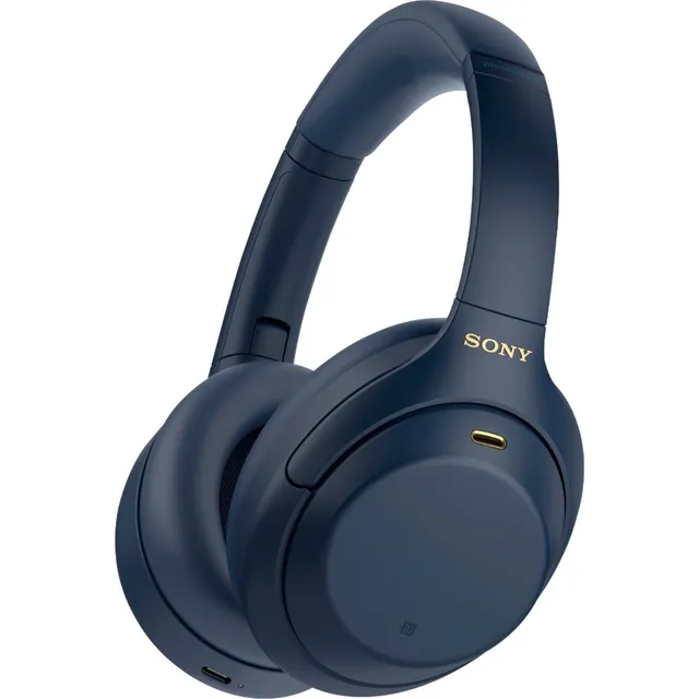 Auriculares Bluetooth Sony Noise Cancelling Wh-1000xm4 Color Midnight blue