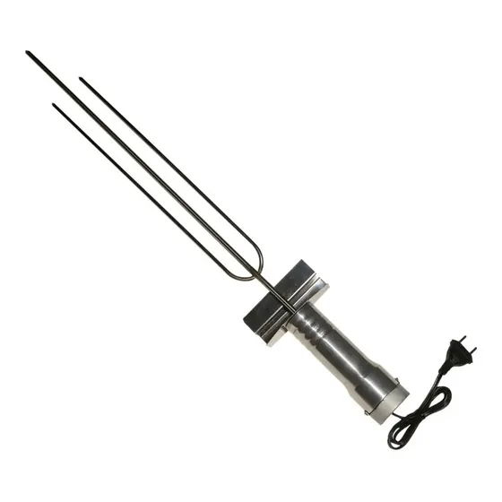 Espeto Giratório Elétrico Churrasco Com Base - Issi Grill