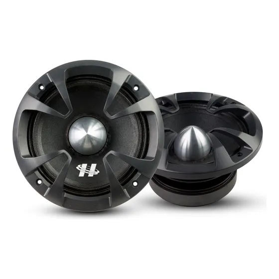 Par Woofer Medio Grave 8 Polegada 800w Pro Mb8k Hurricane 4o
