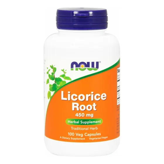 Raíz De Regaliz Supplement Now Foods 100 Cápsulas (paquete D