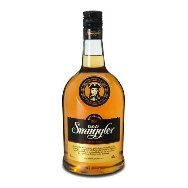Whisky Old Smuggler 1 Litro X 3 Unidades