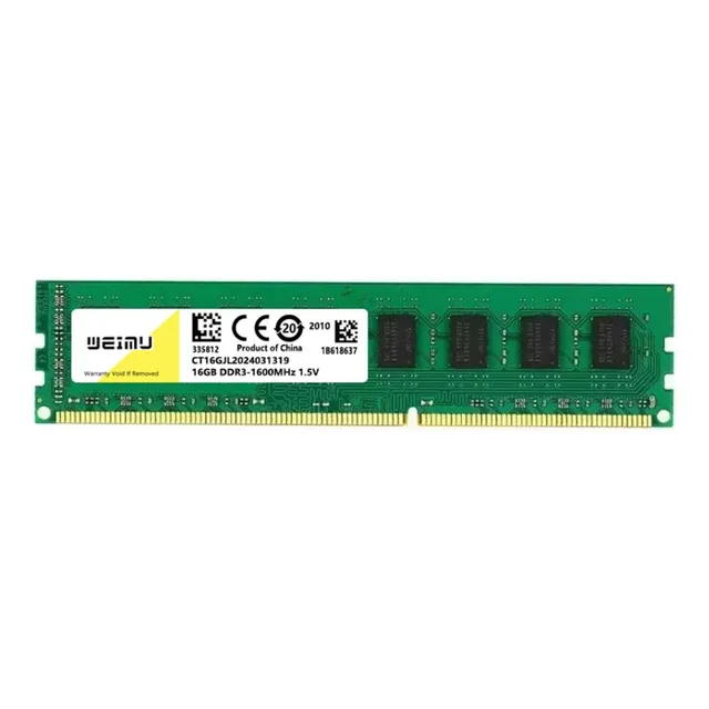 Memoria Ram Gamer Color Verde 16gb 1 Weimu Ddr31600d3c11/16g