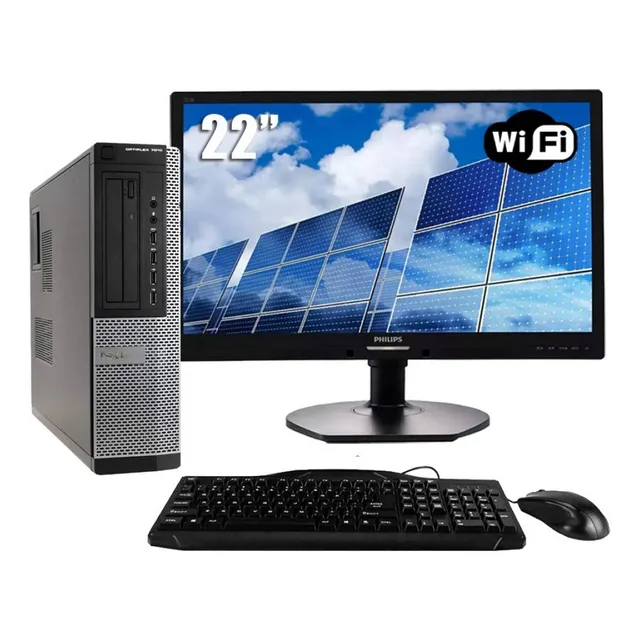 Pc Torre Completa Core I5 8gb 240ssd Lcd 19 Wifi Win 10