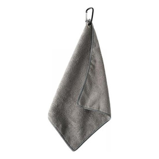 2 Toalla Para Palos De Golf, Paño De Limpieza, Gris 2 Toalla Para Palos De Golf, Paño De Limpieza, Gris