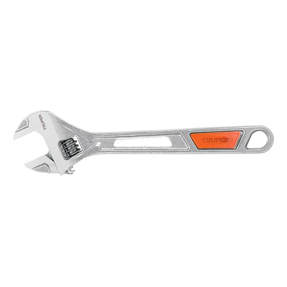 Llave Perico Ajustable 10´ Acero Mango Pvc Profesional 15511