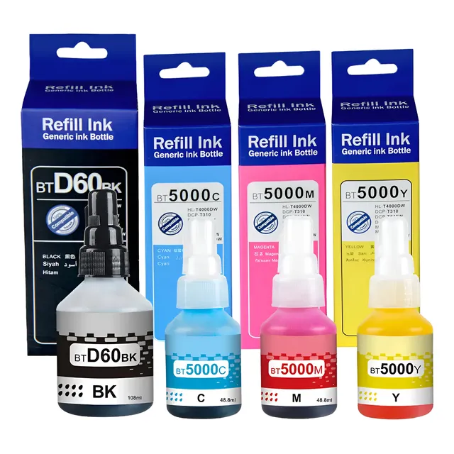Kit 4 Tintas Compatible Con Brother Dcp T520 T220 T710 T310