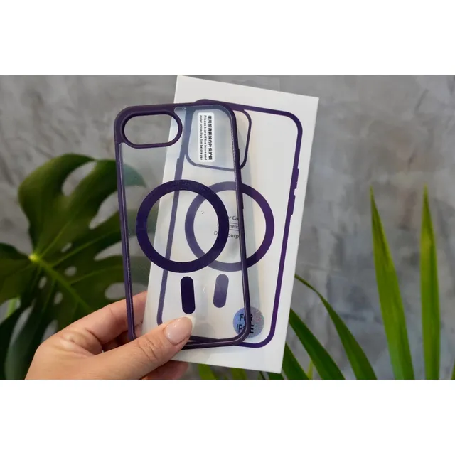 Funda Mag Safe Color Transparente iPhone 16e Magnetica