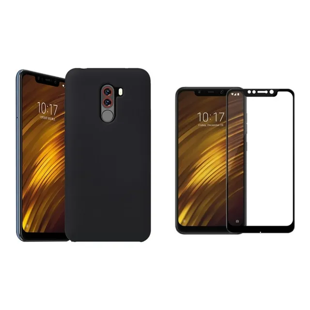 Pelicula + Ótima Capa Fina Compatível Com Xiaomi Pocofone F1