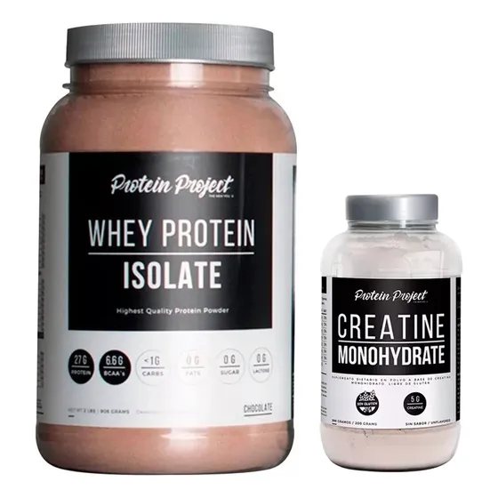 Protein Project Whey Protein Isolate 2lb + Creatina X200gr