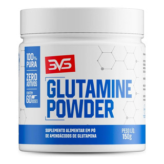 Glutamina 100% Pura 150g - Fórmula Exclusiva Com Insumos Importados E 5g De Glutamina Por Dose (30 Doses) Glutamina 100% Pura 150g - Fórmula Exclusiva Com Insumos Importados E 5g De Glutamina Por Dose (30 Doses)